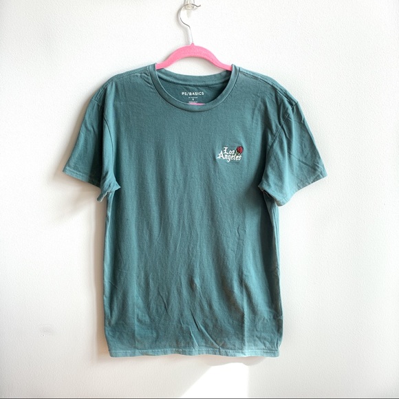 PacSun | NWOT Basics tee, “Los Angeles 🌹” logo - Picture 2 of 5